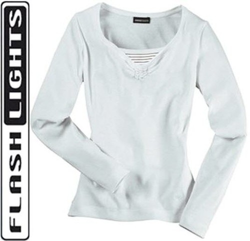 Neu weiss shirt - weiss, lagenlook