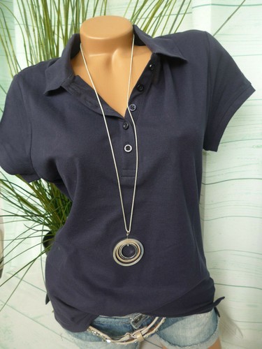 Shirt kurzarm poloshirt damen - poloshirt,